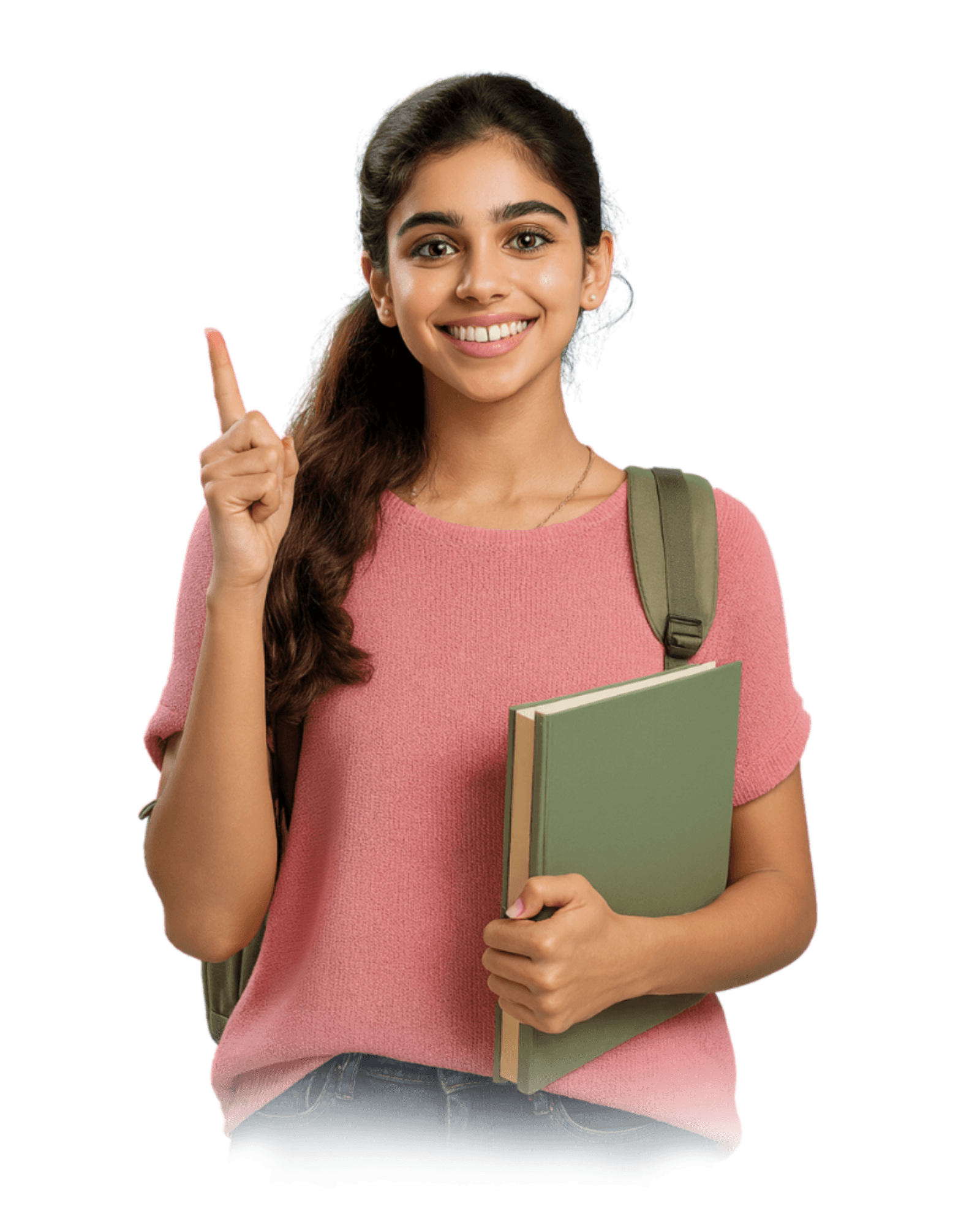 Student with backpack ready for their study abroad journey